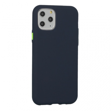 Pouzdro Solid Silicone Case - Samsung A21S tmavě modrá 17367768