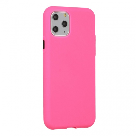 Pouzdro Solid Silicone Case - Samsung A21S růžová 17367781