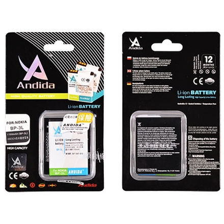 BATERIE ANDIDA NOKIA LUMIA 603/710 1500 mah Li-ion, 32756