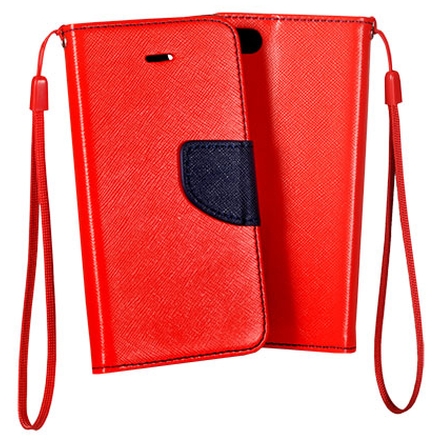 POUZDRO Tel1 FANCY SAMSUNG A500 Galaxy A5 červená-modrá