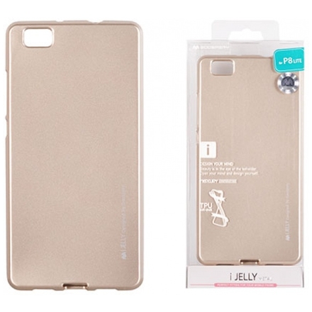 Pouzdro MERCURY i-JELLY METAL CASE Samsung J120F GALAXY J1 (2016) zlatá