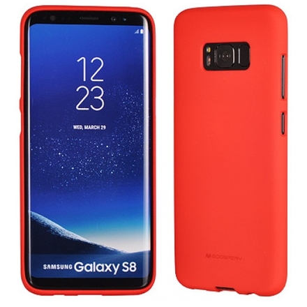 Pouzdro MERCURY SOFT FEELING TPU Samsung A105 GALAXY A10 matná červená