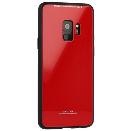 Pouzdro GLASS Case XIAOMI REDMI NOTE 9S/NOTE 9 PRO/NOTE 9 PRO MAX červená 489386006