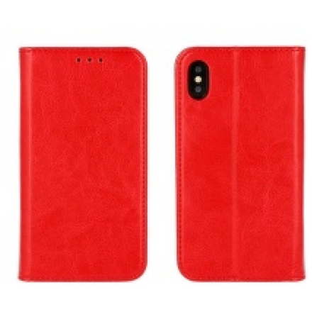 Pouzdro horizontální BOOK Xiaomi Redmi Note 9T 5G červená (pravá italská kůže) 49627785788