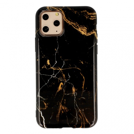 Poudzro Marble silicone Samsung A41 Vzor 4 černá 5245891