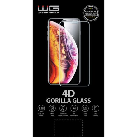 Tvrzené sklo 4D Winner GORILLA GLASS 9H Motorola Moto G54 5G / G54 Power 5G / G14 4G černá, 11917