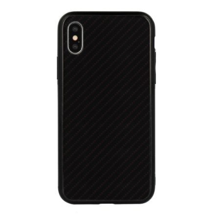 Pouzdro Carbon Glass Case - Samsung Galaxy S10 Lite Černá 55874