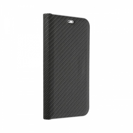 Pouzdro Vennus Book CARBON s kovovým rámem XIAOMI Redmi NOTE 10 5G / Poco M3 Pro / Poco M3 Pro 5G černá 5903396106880