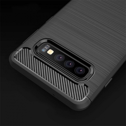 Pouzdro Forcell CARBON Case Samsung A105 GALAXY A10 černá 58246