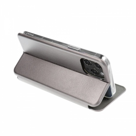 Pouzdro Book Forcell Elegance Huawei P20 stříbrná 5901737111