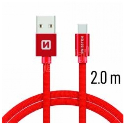 Datový kabel Micro USB 3A   2m (červená) , 71522307