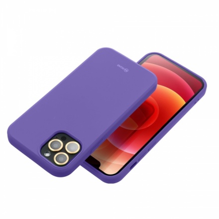 Pouzdro ROAR Colorful Jelly Case Samsung A02S fialová 757842136528