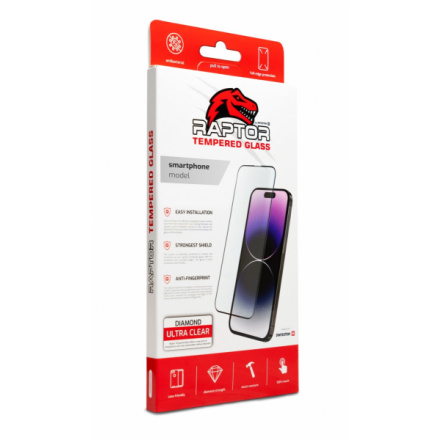 SWISSTEN RAPTOR DIAMOND ULTRA CLEAR 3D TEMPEROVANÉ SKLO PRO SAMSUNG GALAXY A25 ČERNÉ 84501822