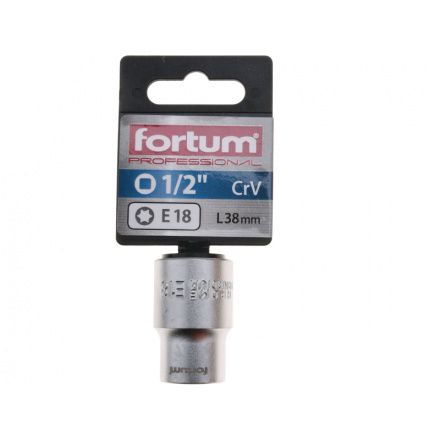 hlavice nástrčná vnitřní TORX 1/2", E 18, L 38mm 4700703