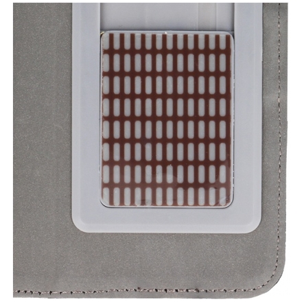 Pouzdro Telone SMART Book Magnet Univerzální 4,5-5,0" stříbrná 69x141