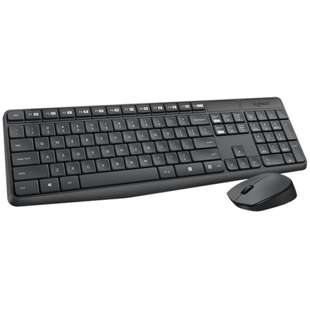 bezdrátový set Logitech Wireless Desktop MK235,CZ/SK, 920-007933