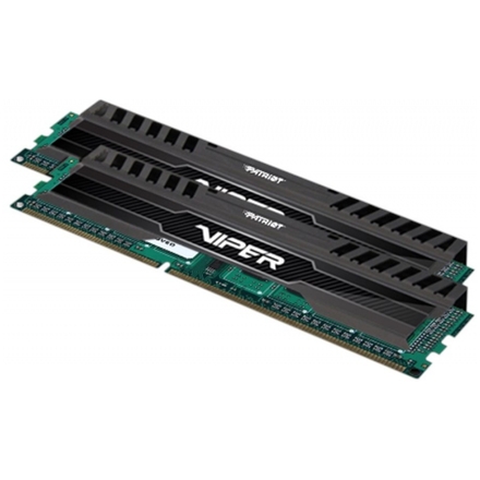 Patriot Viper 3/DDR3/16GB/1600MHz/CL9/2x8GB/Black, PV316G160C9K