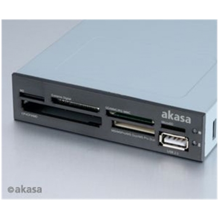 AKASA int. USB 2.0 interní čtečka karet + USB 2.0, AK-ICR-07