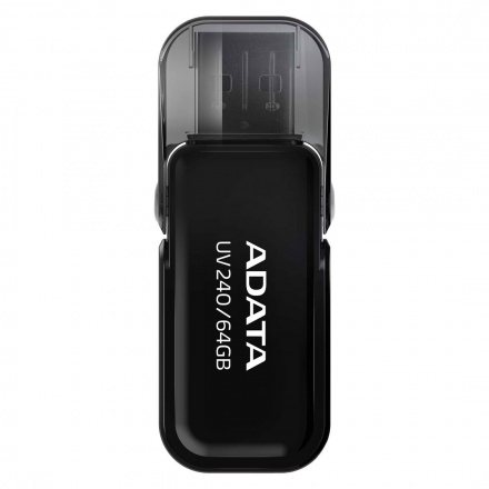 ADATA UV240/64GB/USB 2.0/USB-A/Černá, AUV240-64G-RBK