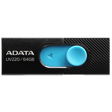 ADATA UV220/64GB/USB 2.0/USB-A/Černá, AUV220-64G-RBKBL