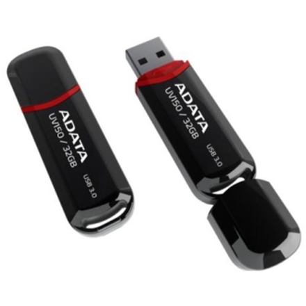 ADATA USB UV150 32GB black (USB 3.0), AUV150-32G-RBK