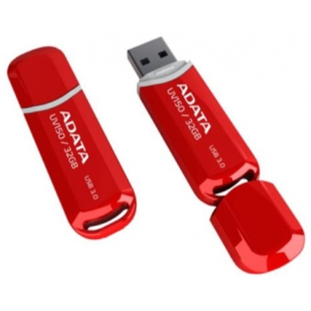 ADATA UV150/32GB/USB 3.0/USB-A/Červená, AUV150-32G-RRD