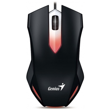 GENIUS X-G200/Herní/Optická/1 000 DPI/Drátová USB/Černá, 31040034102