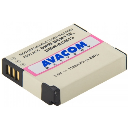 Baterie AVACOM Panasonic DMW-BCM13, BCM13E Li-Ion 3.6V 1100mAh 4Wh, DIPA-CM13-338