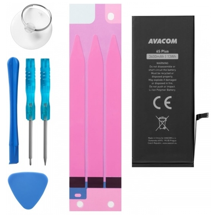 AVACOM baterie pro Apple iPhone 6s Plus - vysokokapacitní, Li-Ion 3,82V 3400mAh (náhrada 616-00042), GSAP-IPH6SP-HC3400