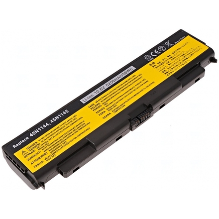 Baterie T6 Power Lenovo ThinkPad T440p, T540p, W540, L440, L540 serie, 5200mAh, 56Wh, 6cell, NBIB0110 - neoriginální