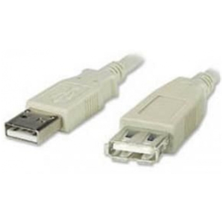 PremiumCord USB 2.0 kabel prodlužovací, A-A, 2m, kupaa2