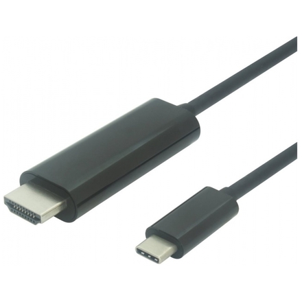 PremiumCord kabel USB-C - HDMI, 4k@60Hz, 1,8m, ku31hdmi03