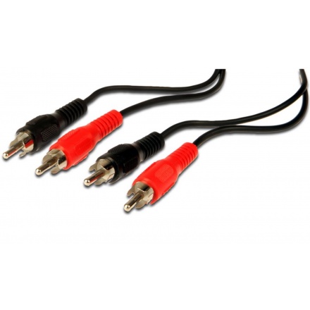 PremiumCord Kabel 2x CINCH-2x CINCH M/M 3m, kjackcmm2-3