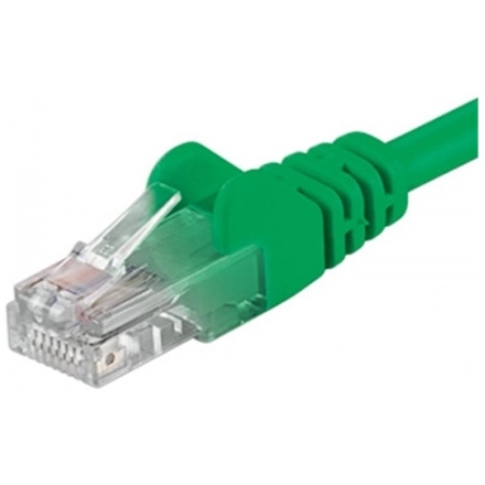 PREMIUMCORD Patch kabel UTP RJ45-RJ45 level CAT6, 3m, zelená, sp6utp030G
