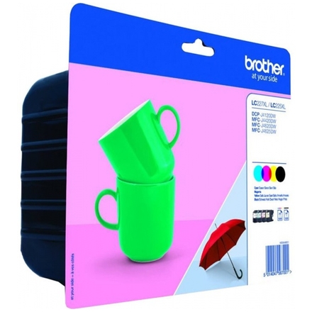 BROTHER LC-227XLVALBP (inkoust multipack Bk+CMY), LC227XLVALBP - originální