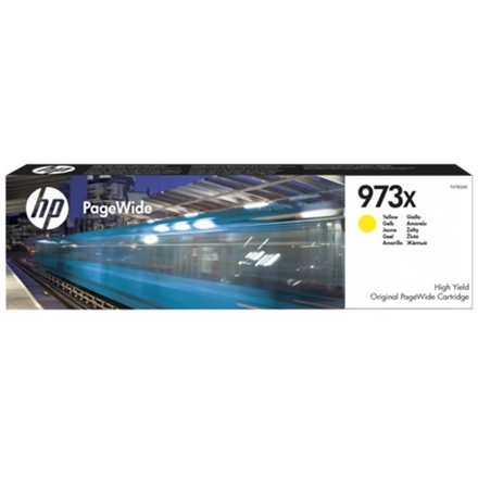 HP 973X žlutá inkoustová kazeta, F6T83AE, F6T83AE - originální