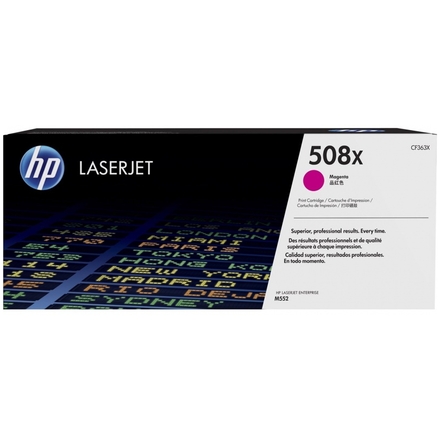 HP laserjet purpurový toner velký, CF363X, CF363X - originální