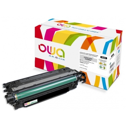 OWA Armor toner kompatibilní s HP CE250X, 10500st, černá/black, K15164OW