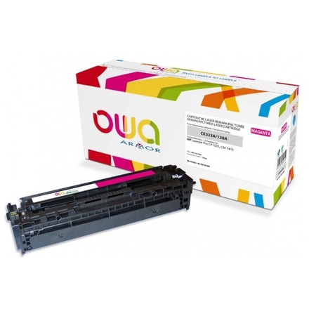 OWA Armor toner kompatibilní s HP CE323A, 1300st, červená/magenta, K15415OW