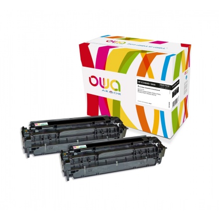 OWA Armor sada kompatibilní s HP CC530AD, 2x3500st, černá/black, K35132OW