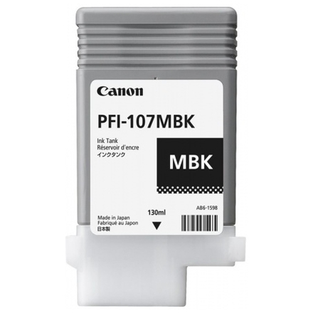 CANON INK PFI-107 MATTE BLACK, iPF670, CF6704B001 - originální