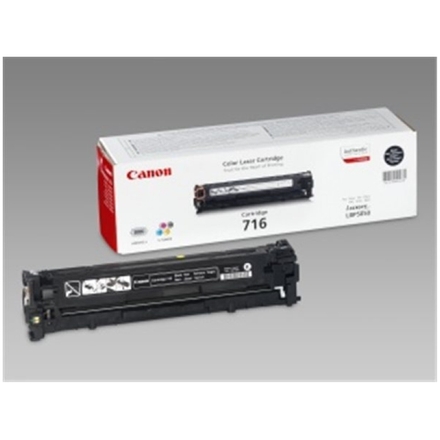 Canon toner CRG-716BK, černý, 1980B002 - originální