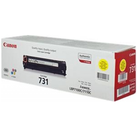 Canon CRG 731 Y, žlutý, 6269B002 - originální