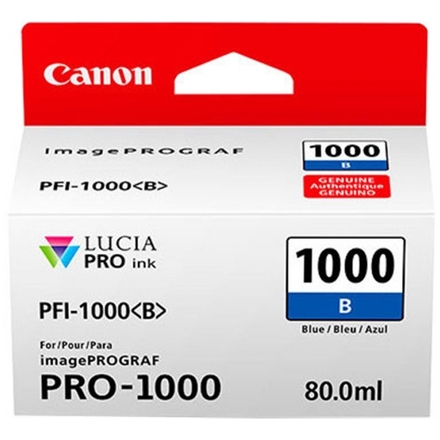 Canon PFI-1000 B, modrý, 0555C001 - originální