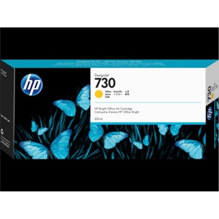 HP 730 300-ml Yellow Ink Cartridge , P2V70A - originální