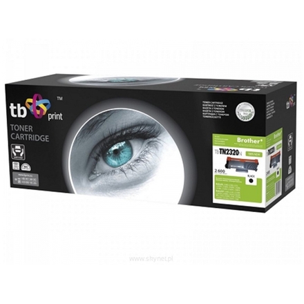 Toner TB kompatibilní s Brother TN2320,Black,2600, TB-TN2320