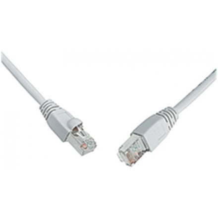 SOLARIX patch kabel CAT5E SFTP PVC 0,5m šedý snag proof, 28320059