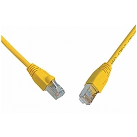 SOLARIX patch kabel CAT5E SFTP PVC 15m žlutý, 28441509