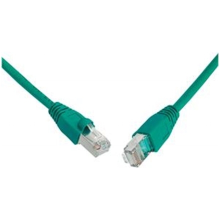 SOLARIX patch kabel CAT6 SFTP PVC 7m zelený, 28750709