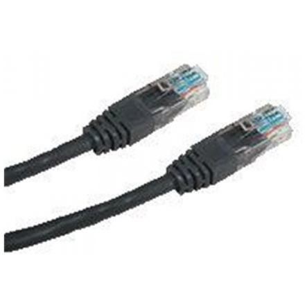 DATACOM Patch cord UTP Cat6    0,5m   černý, 15901